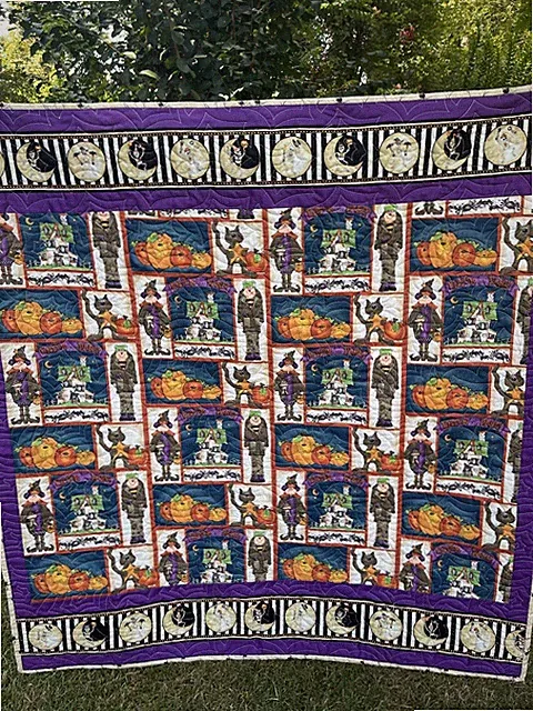 Halloween Handmade Quilt